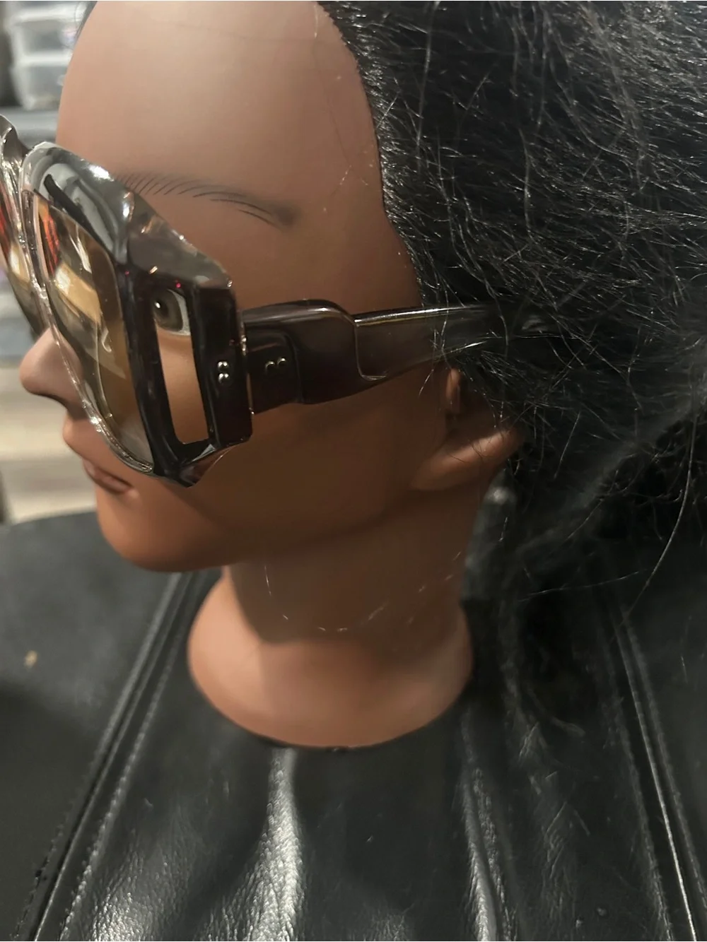 Oversized Square Smoke Gradient Sunglasses - Unbranded NWOT